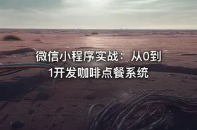 微信小程序实战：从0到1开发咖啡点餐系统 - getfromcode