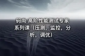 码尚 高阶性能测试专家系列课（压测，监控，分析，调优） - getfromcode