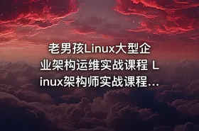 老男孩Linux大型企业架构运维实战课程 Linux架构师实战课程14期视频