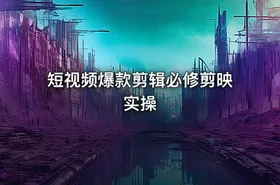 短视频爆款剪辑必修剪映实操