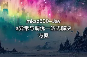 mksz500-Java异常与调优一站式解决方案