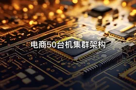 电商50台机集群架构