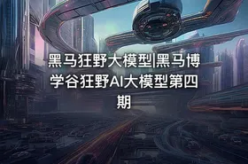 黑马狂野大模型|黑马博学谷狂野AI大模型第四期