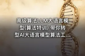 高级算法LLM大语言模型(算法特训) 带你转型AI大语言模型算法工程师视频课程 - getfromcode