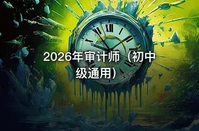 2026年审计师（初中级通用） - getfromcode