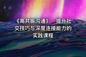 《高共振沟通》：提升社交技巧与深度连接能力的实践课程
