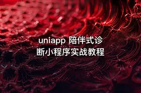 uniapp 陪伴式诊断小程序实战教程