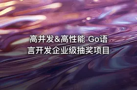 高并发&高性能 Go语言开发企业级抽奖项目