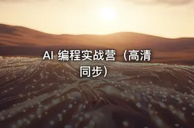 AI 编程实战营（高清同步）