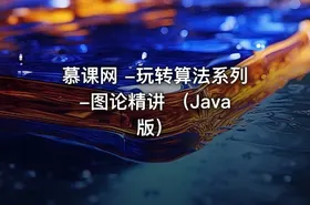 慕课网 -玩转算法系列-图论精讲 （Java版）