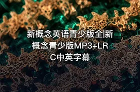 新概念英语青少版全|新概念青少版MP3+LRC中英字幕
