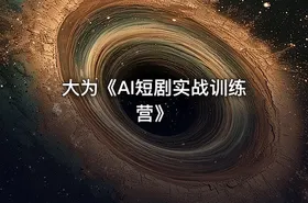大为《AI短剧实战训练营》 - getfromcode