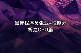 黑带程序员张亚-性能分析之CPU篇 - getfromcode