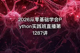 2026从零基础学会Python实践班直播第1287讲 - getfromcode