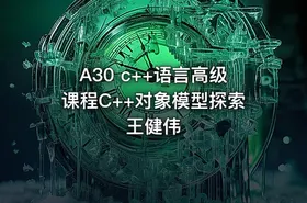 A30 c++语言高级课程C++对象模型探索 王健伟