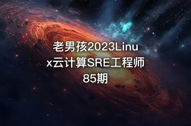 老男孩2023Linux云计算SRE工程师 85期