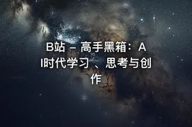 B站 - 高手黑箱：AI时代学习 、思考与创作