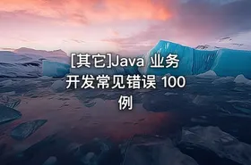[其它]Java 业务开发常见错误 100 例 - getfromcode