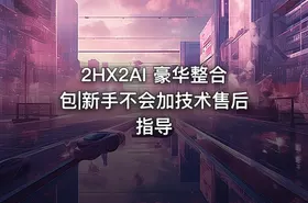 2HX2AI 豪华整合包|新手不会加技术售后指导 - getfromcode