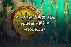 AI一键建站系统（DeepSeek+豆包AI+Node.JS）