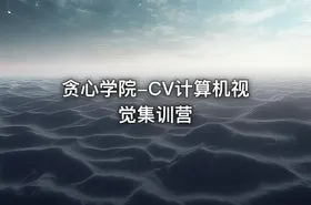 贪心学院-CV计算机视觉集训营