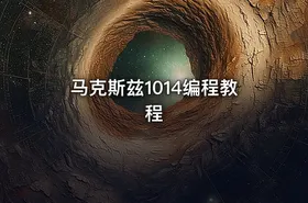 马克斯兹1014编程教程