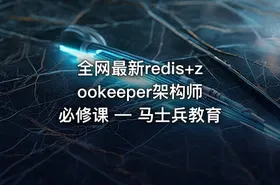 全网最新redis+zookeeper架构师必修课 — 马士兵教育