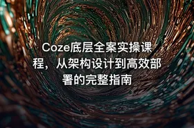 Coze底层全案实操课程，从架构设计到高效部署的完整指南 - getfromcode