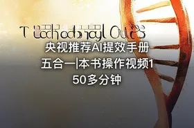 央视推荐AI提效手册 五合一|本书操作视频150多分钟 - getfromcode