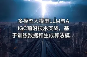 多模态大模型LLM与AIGC前沿技术实战，基于训练数据和生成算法模型视频课程 - getfromcode