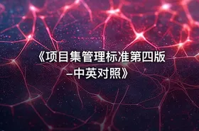《项目集管理标准第四版-中英对照》