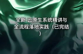 全新 云原生系统精讲与全流程落地实践（已完结）