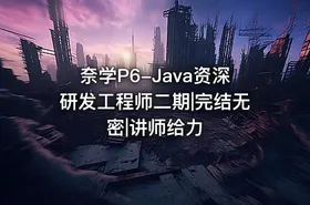 奈学P6-Java资深研发工程师二期|完结无密|讲师给力 - getfromcode