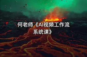 何老师《AI视频工作流系统课》