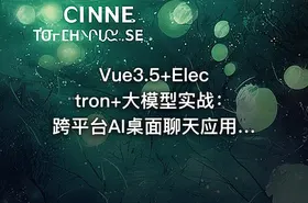 Vue3.5+Electron+大模型实战：跨平台AI桌面聊天应用开发