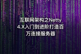 互联网架构之Netty4.X入门到进阶打造百万连接服务器