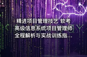 精进项目管理技艺 软考高级信息系统项目管理师 全程解析与实战训练指南