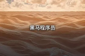 黑马程序员