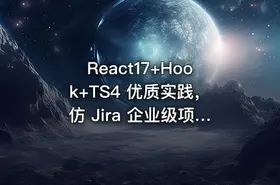 React17+Hook+TS4 优质实践，仿 Jira 企业级项目