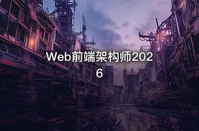 Web前端架构师2026