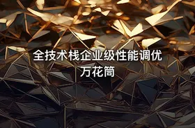 全技术栈企业级性能调优万花筒