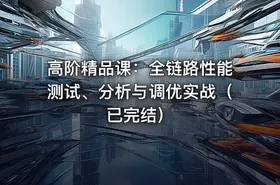 高阶精品课：全链路性能测试、分析与调优实战（已完结） - getfromcode