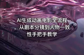 AI生成动画电影全流程，从剧本分镜到人物一致性手把手教学 - getfromcode