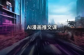 AI漫画推文课