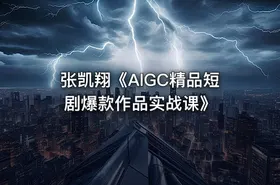 张凯翔《AIGC精品短剧爆款作品实战课》