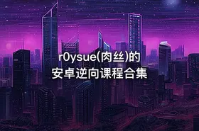 r0ysue(肉丝)的安卓逆向课程合集
