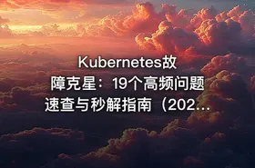 Kubernetes故障克星：19个高频问题速查与秒解指南（2025版）