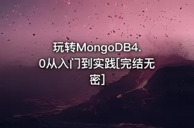 玩转MongoDB4.0从入门到实践[完结无密]