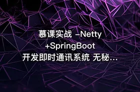 慕课实战 -Netty+SpringBoot开发即时通讯系统 无秘 15章 完结 - getfromcode