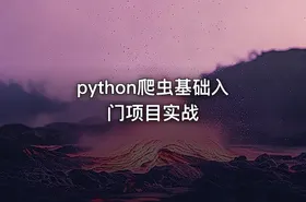 python爬虫基础入门项目实战